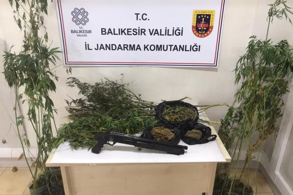 GÖNEN VE ERDEK’TE UYUŞTURUCU OPERASYONU