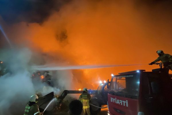 5 SAATLİK ÇALIŞMA SONUNDA SÖNDÜRÜLDÜ