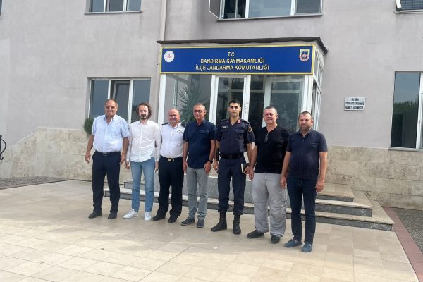 BORSADAN YENİ KOMUTANA ZİYARET