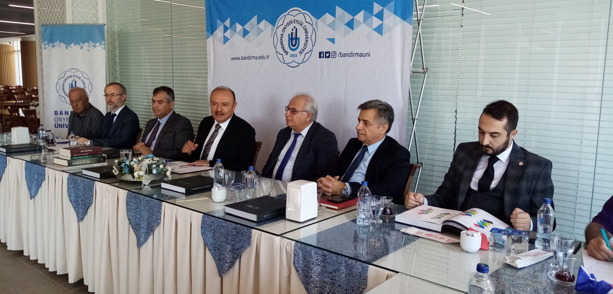Bandırma Onyedi Eylül Üniversitesi Rektörü Prof. Dr. Süleyman Özdemir, üniversitenin