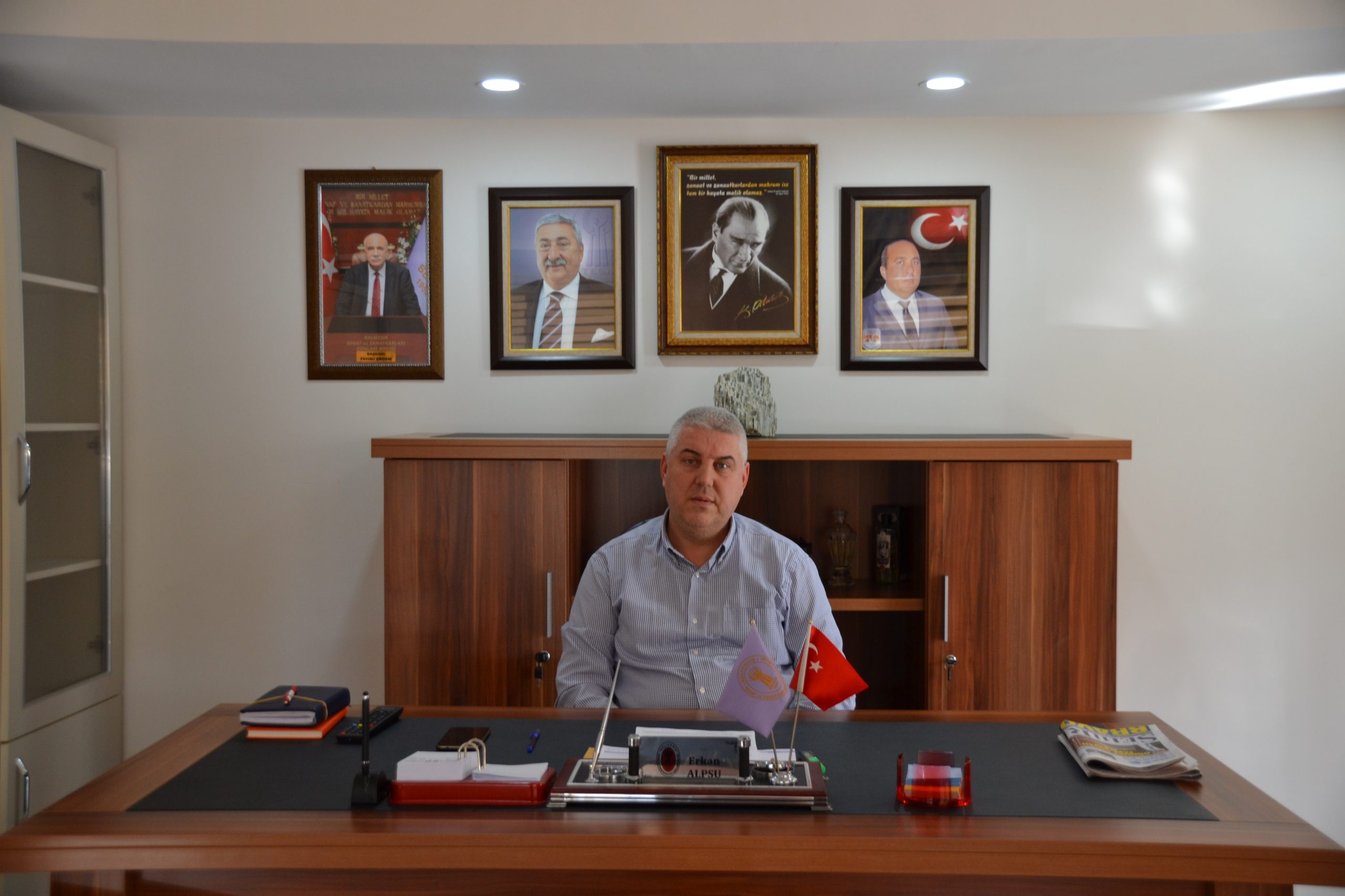   Bandırma Balıkçılar Manavcılar ve Pazarcılar Odası Başkanı Erkan Alpsu