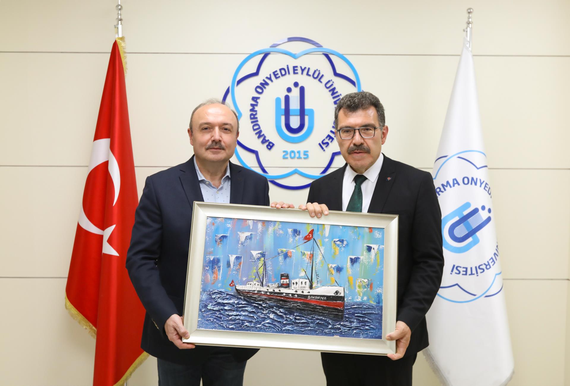 TÜBİTAK Başkanı Prof. Dr. Hasan Mandal, Bandırma Onyedi Eylül Üniversitesi
