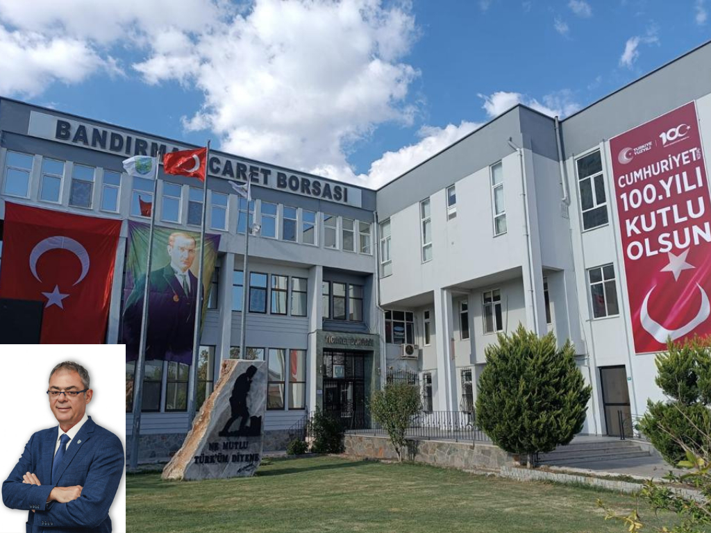 Bandırma Ticaret Borsası Yönetim Kurulu Başkanı Can Ata Tan Cumhuriyetin