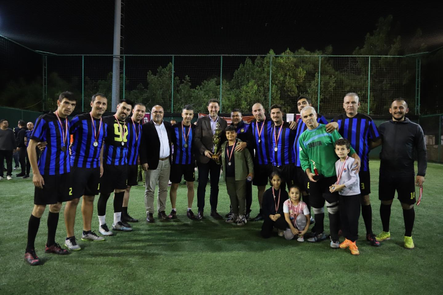 Cumhuriyet Bayramı kutlamaları çerçevesinde Bandırma Belediyesinin her yıl düzenlediği futbol