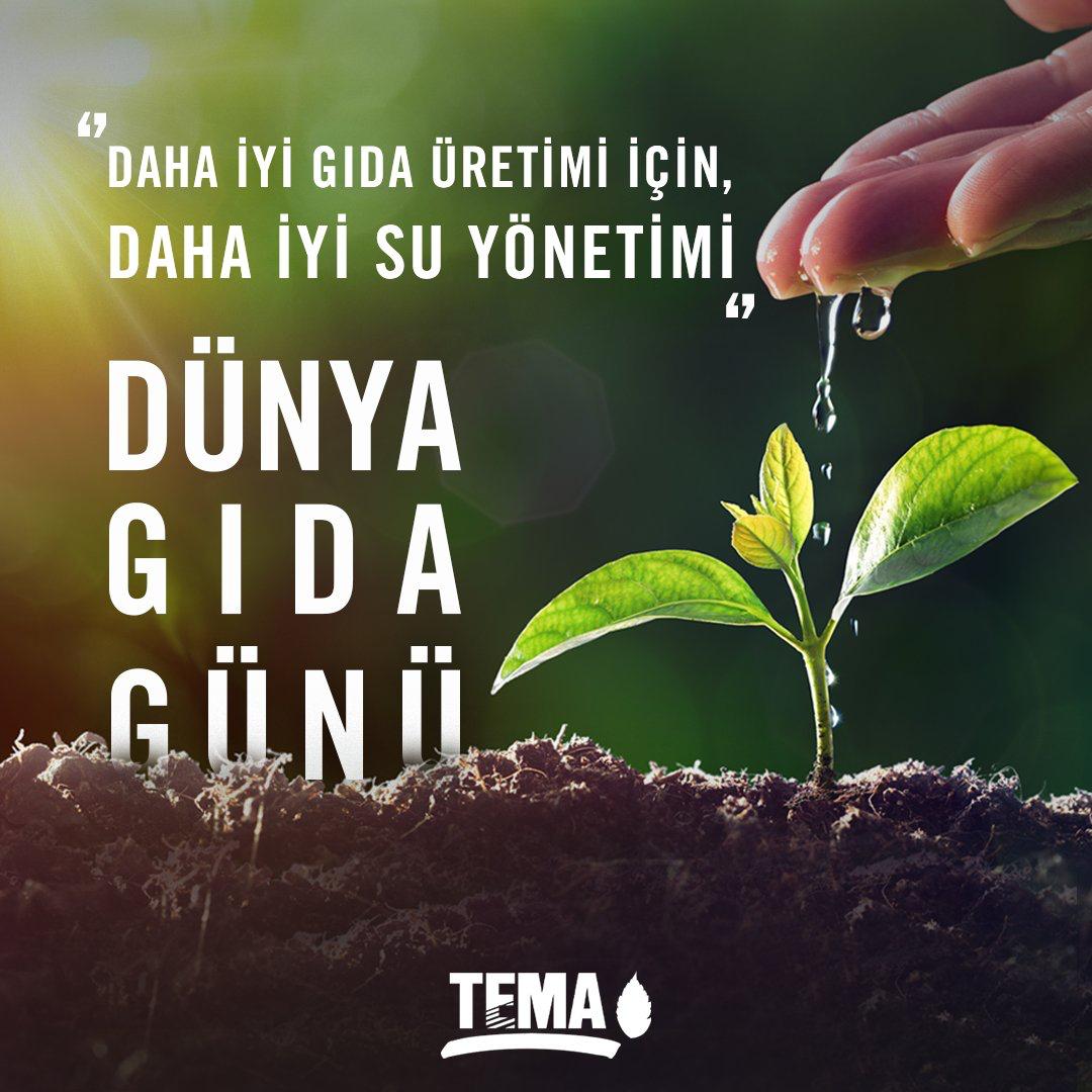 TEMA Vakfı Bandırma temsilcisi Burak Uğur Dünya Gıda Günü nedeniyle