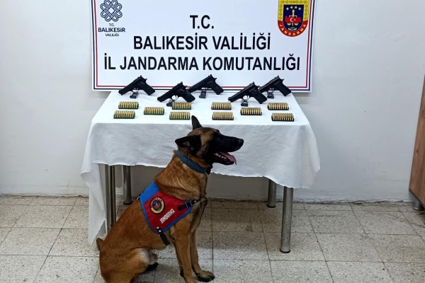 KAÇAK SİLAHLARI “VAHA” BULDU