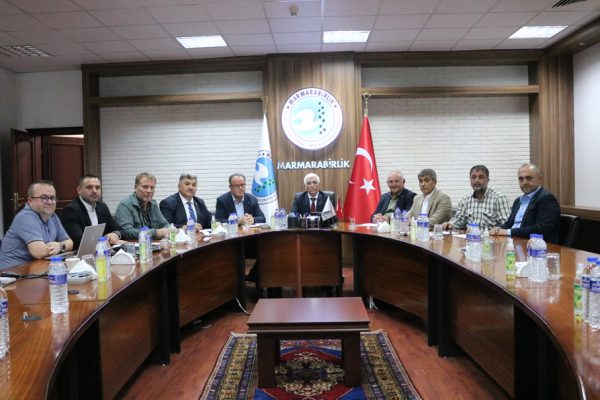 ZİRAAT ODALARINDAN MARMARABİRLİK’E TEŞEKKÜR ZİYARETİ