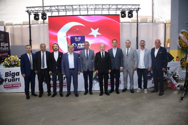BORSA YÖNETİMİ BİGA TARIM FUARINA KATILDI
