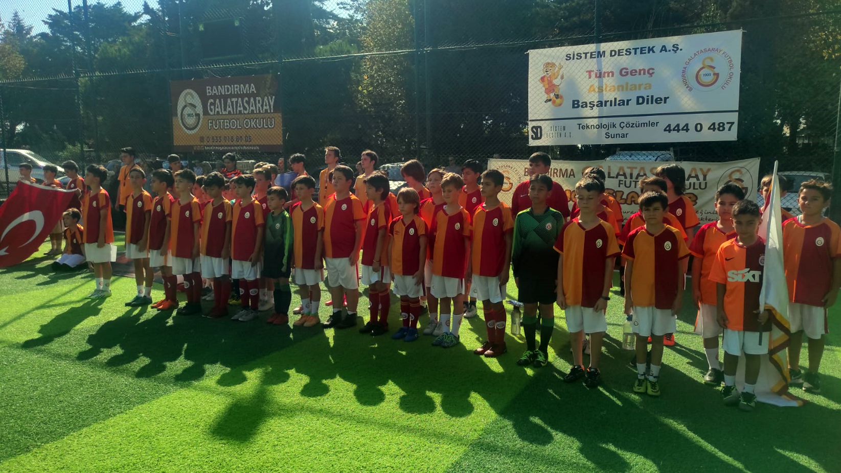Bandırma Galatasaray Futbol Okulları, Cumhuriyetin 100. Yılı nedeniyle özel bir