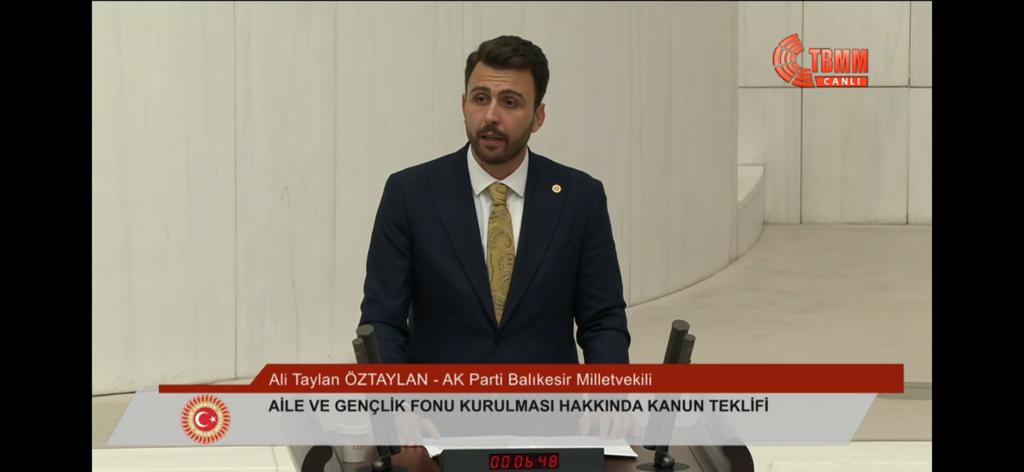 Ak Parti Balıkesir Milletvekili Ali Taylan Öztaylan, aile ve gençlik