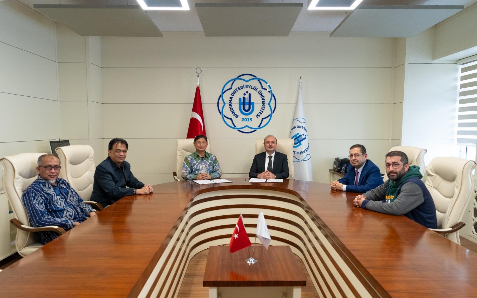 Bandırma Onyedi Eylül Üniversitesi, Endonezya’nın saygın üniversitelerinden Brawijaya Üniversitesi ile