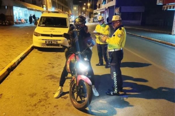MOTOSİKLETLERE GÜRÜLTÜ CEZASI