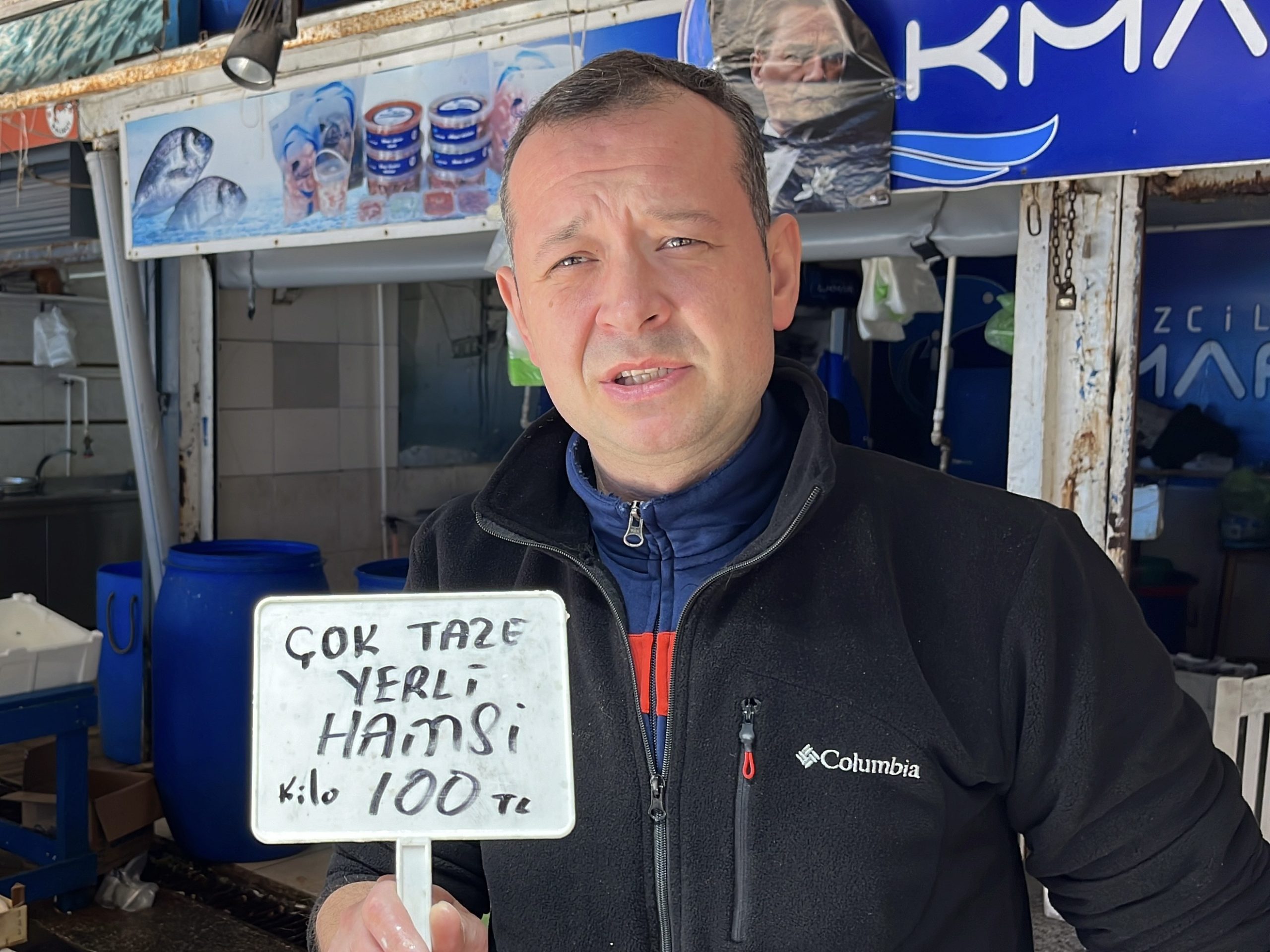 FIRTINAYI GÖREN HAMSİ ZAMLANDI Balıkesir Büyükşehir Belediyesi Bandırma Su Ürünleri Hali’nde geçtiğimiz hafta 70