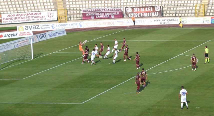 TEKSÜT BANDIRMASPOR:  3     ALANYA KESTELSPOR: 1 HAKEMLER: Can Cengiz ***,