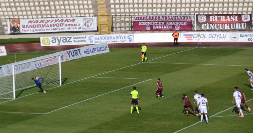 TEKSÜT BANDIRMASPOR: 2      ALTAY: 0 HAKEMLER: Yunus Dursun
