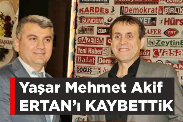 ERDEKLİ GAZETECİ ERTAN VEFAT ETTİ