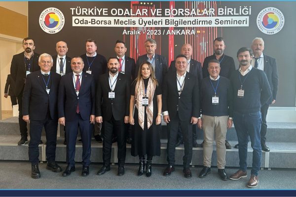 ODA MECLİS ÜYELERİ TOBB SEMİNERİNE KATILDI