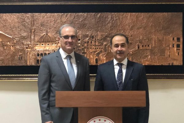 REKTÖR BOZ’DAN KAYMAKAM AKSAKAL’A İADE-İ ZİYARET