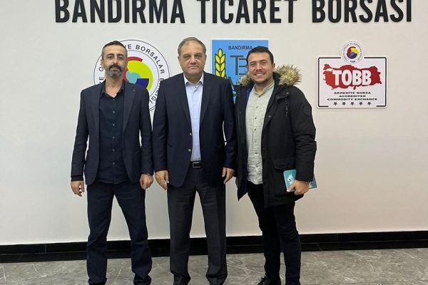 ÇELEBİ MÜDÜRÜ TİCARET BORSASINI ZİYARET ETTİ