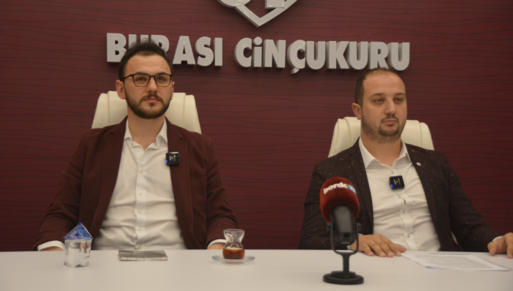 Bandırmaspor Basın sözcüleri Mert Özmen ve Ceyhun Cihat Yıldırım Cin