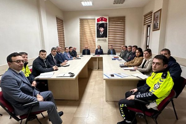 BANDIRMA’DA KIŞ MEVSİMİ TRAFİK TEDBİRLERİ TOPLANTISI YAPILDI