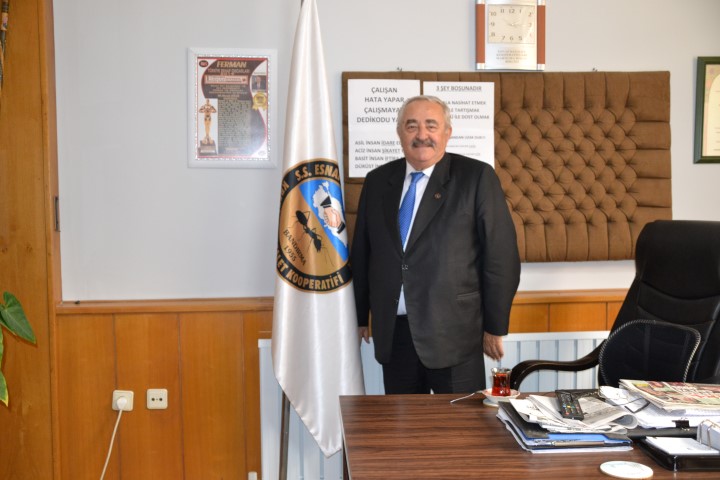 Esnaf ve Sanatkarlar Kredi Kefalet Kooperatifi Başkanı Niyazi Güler, kredi