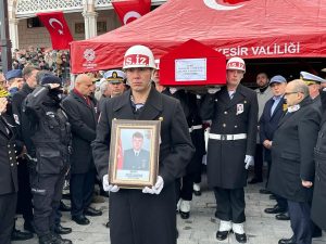 Muğla Marmaris’te gerçekleştirilen Denizkurdu Tatbikatı sırasında fenalaşarak şehit olan TCG