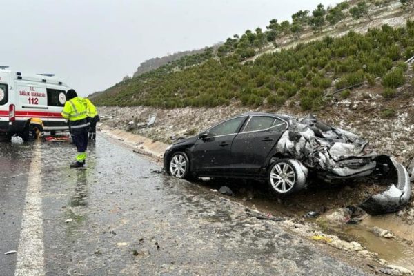 BALIKESİR’DE KAZA; 1 KİŞİ HAYATINI KAYBETTİ