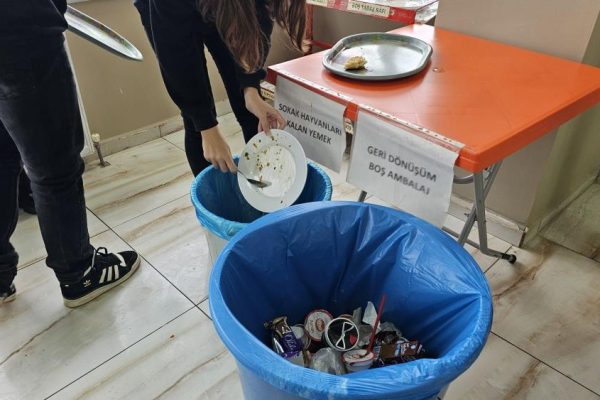KALAN YEMEKLER SOKAK HAYVANLARINA