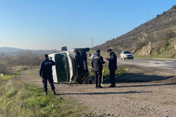 BALIKESİR’DEKİ KAZADA 1 KİŞİ HAYATINI KAYBETTİ