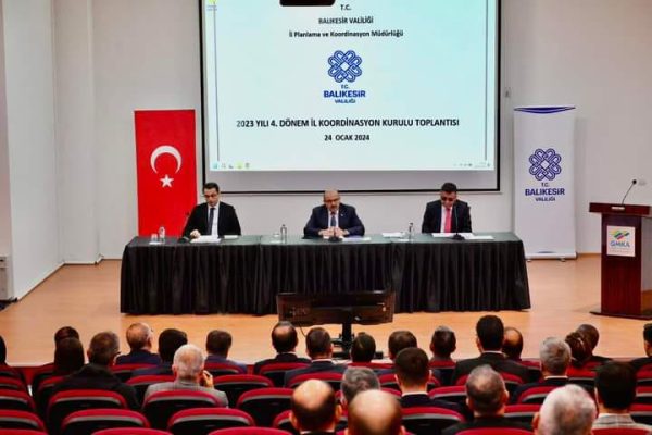 İL KOORDİNASYON KURULU TOPLANTISI YAPILDI