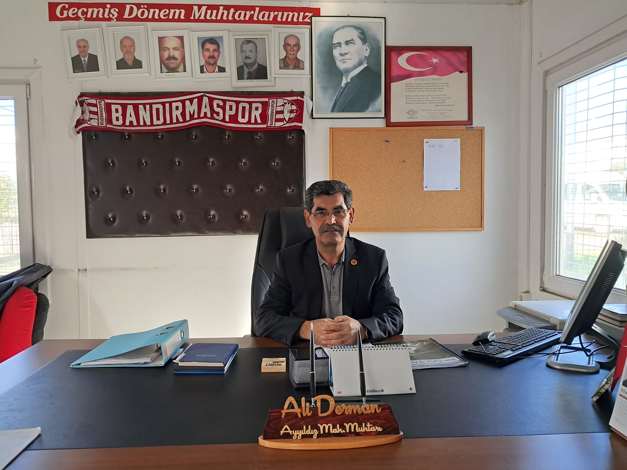 Ayyıldız Mahallesi Muhtarı 31 Mart 2024 yılında yapılacak olan yerel