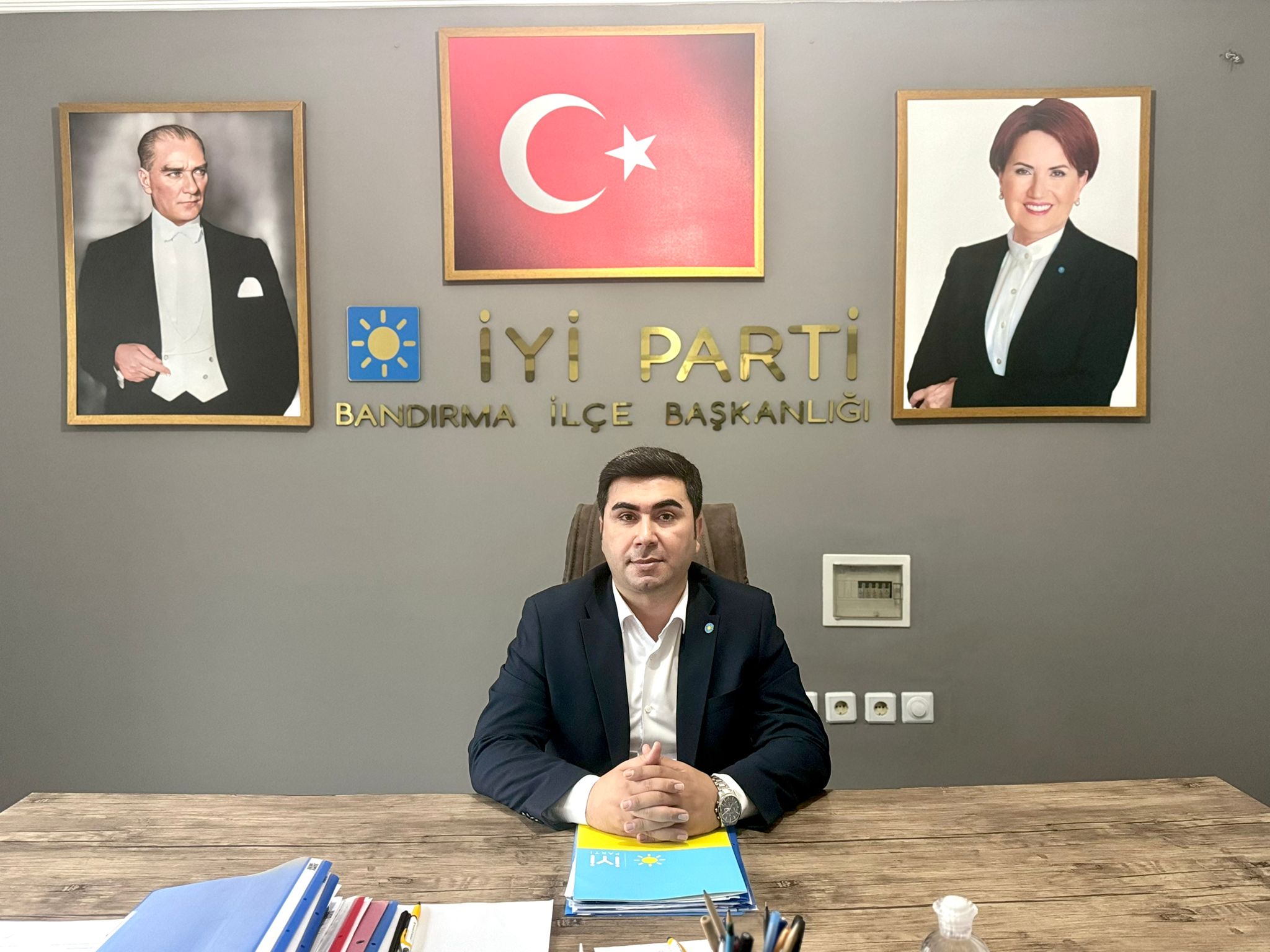 İyi Parti İlçe Başkanı Engin Can, yerel seçimler için çalışmaların
