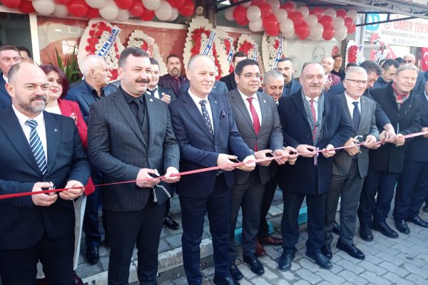 SUSURLUK MHP YENİ İLÇE HİZMET BİNASI AÇILDI