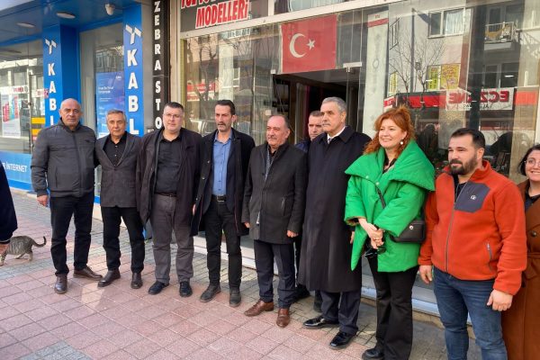 CEMAL ÖZTAYLAN BOZKURT’U İŞYERİNDE ZİYARET ETTİ