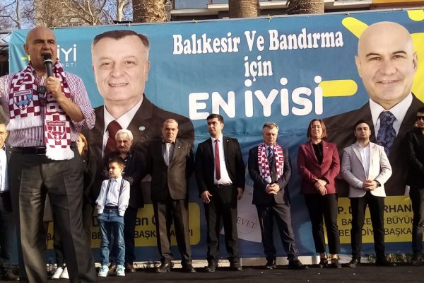 BANDIRMA’DA İYİ PARTİ COŞKUSU