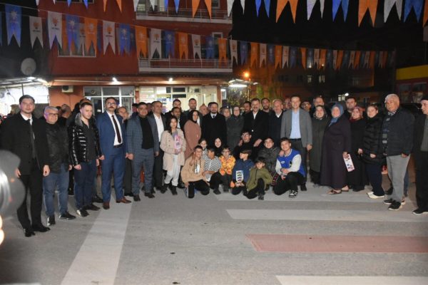 GÜNDOĞAN MAHALLESİ YÜCEL YILMAZ’A DESTEK VERDİ