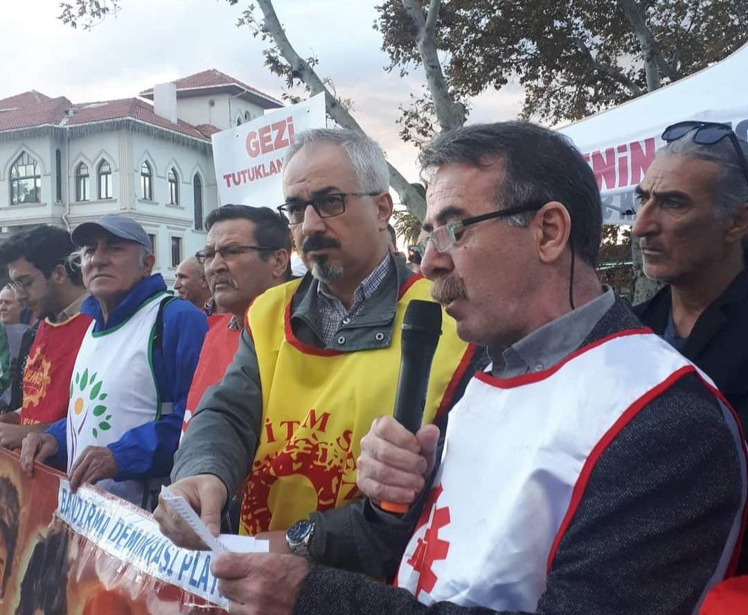 Demokrasi Platformu dönem sözcüsü Recep Gökdeniz basın yaptığı açıklamada Erzincan