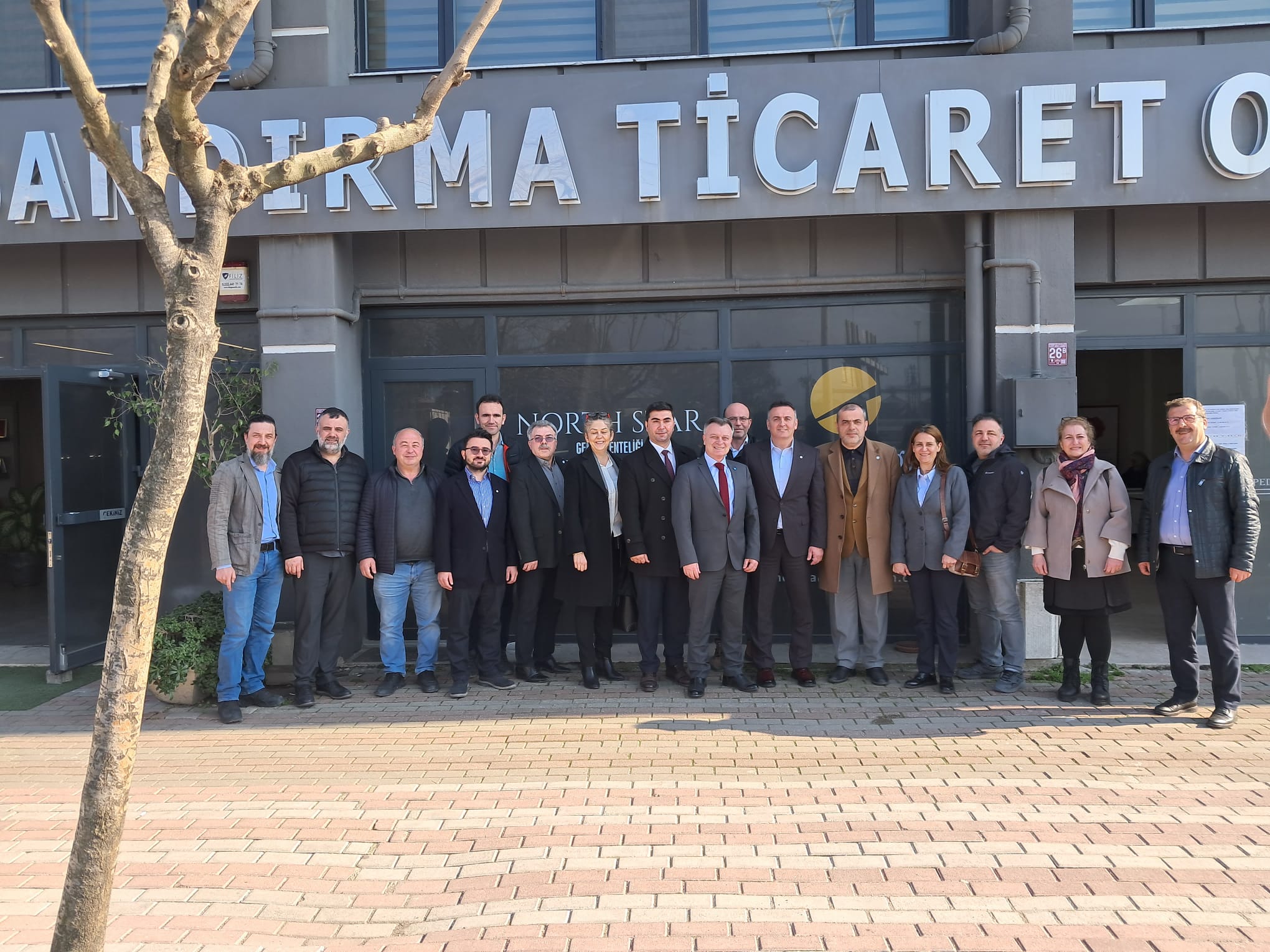 İyi Parti Belediye Başkan adayı Orhan Can, Bandırma Ticaret Odasını