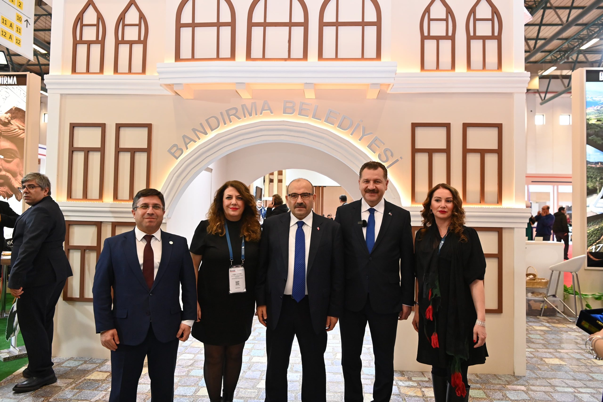 Balıkesir Büyükşehir Belediyesi standı; dünyanın ve Türkiye’nin dört bir yanından
