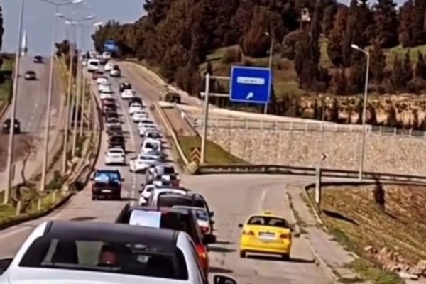 SİNAN ÇALIM’IN ARAÇ KONVOYU BANDIRMA’DA GÜNDEM OLDU