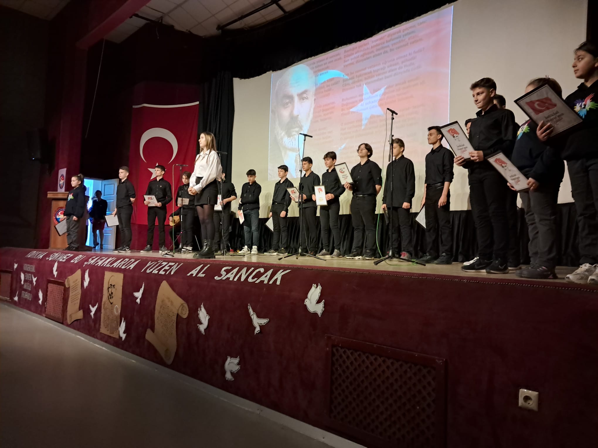 İstiklal Marşı’nın kabulü ve Mehmet Akif Ersoy’u anma günü çerçevesinde