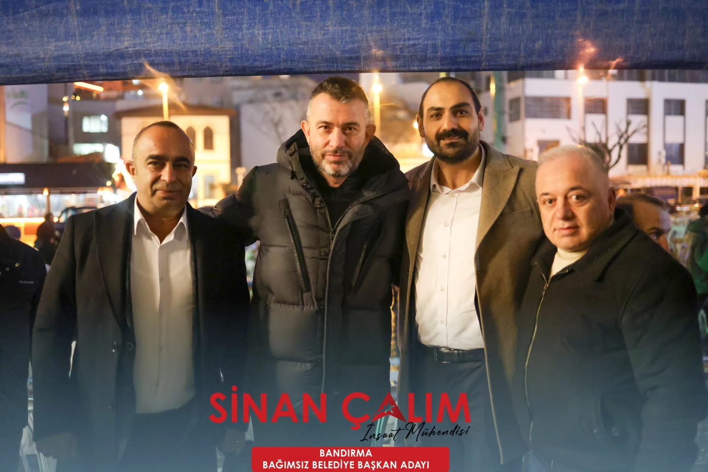 Kararsızların kararıyım diyerek yola çıkan Bağımsız Belediye Başkan adayı Sinan