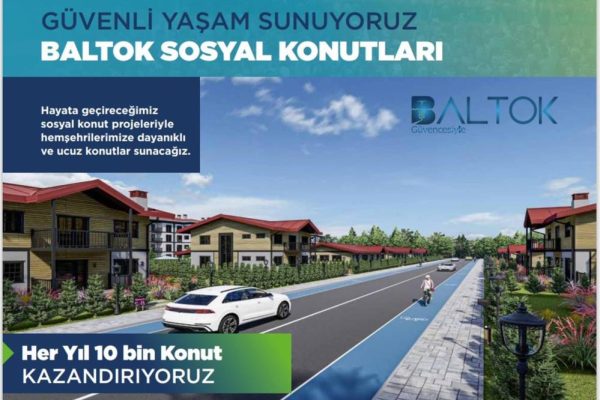 BÜYÜKŞEHİR 10 BİN YENİ KONUT YAPACAK