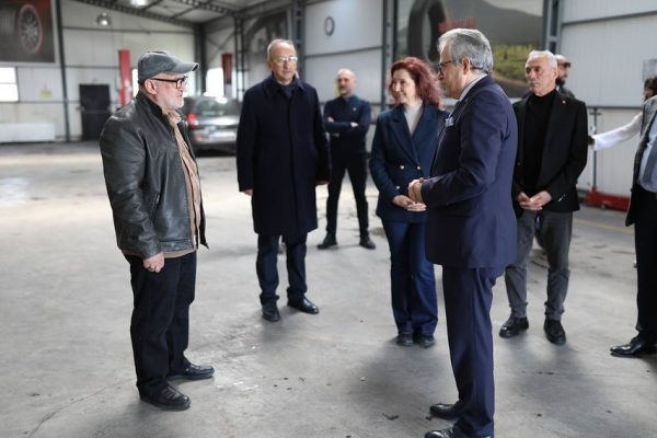 DURSUN MİRZA İŞYERİ GEZİLERİNE DEVAM EDİYOR