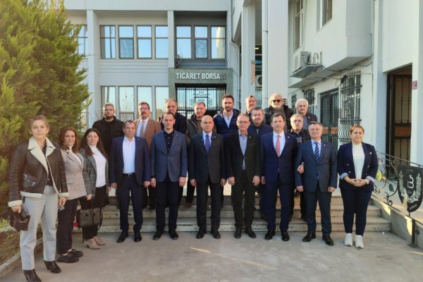 İYİ PARTİ BAŞKAN ADAYLARI BORSAYI ZİYARET ETTİ