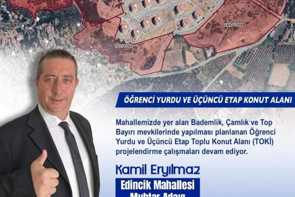 EDİNCİK’E TOPLU KONUT VE ÖĞRENCİ YURDU