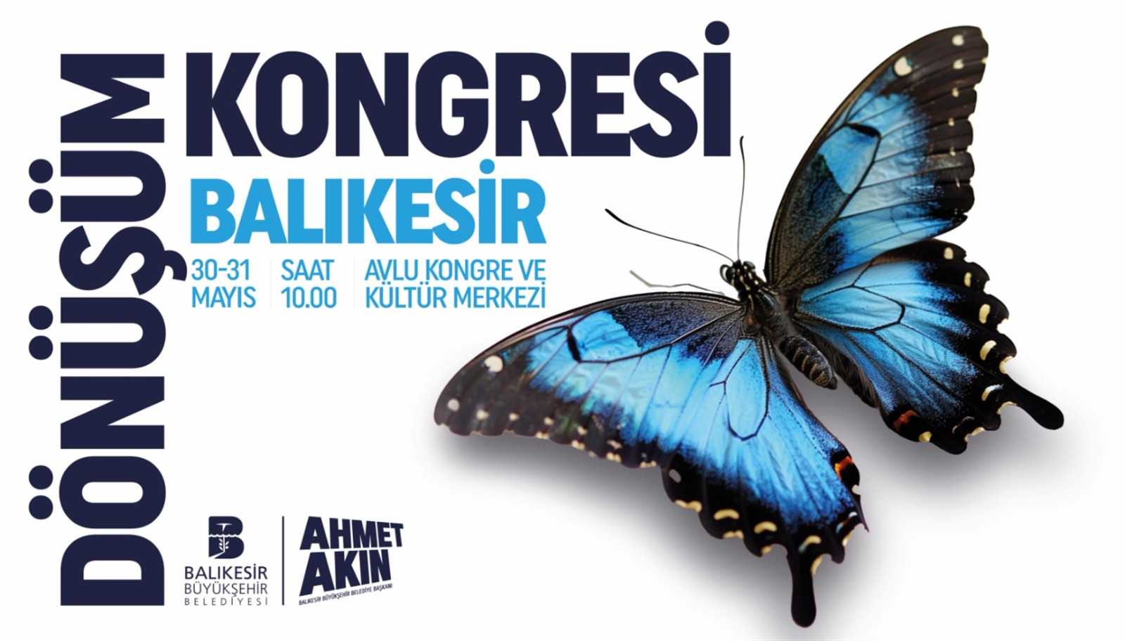   Balıkesir Büyükşehir Belediyesi’nin düzenlediği “Balıkesir Dönüşüm Kongresi” için geri