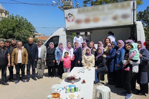 DOĞANPINAR MAHALLESİNDE KÖY HAYRI YAPILDI