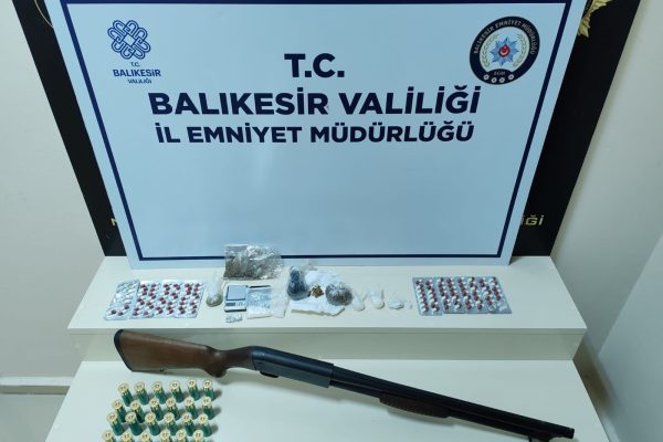 BANDIRMA’DA UYUŞTURUCU OPERASYONU : 2 TUTUKLAMA